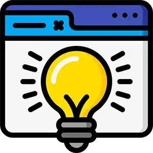 Illustration pour la section services d’accompagnement web.